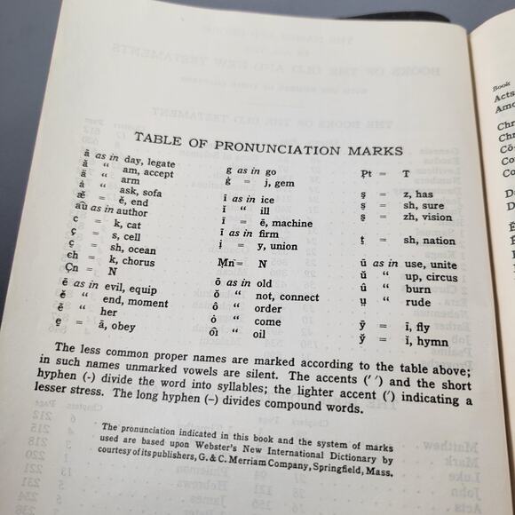 The Holy Bible (King James Version), American Bible Society, New York Vintage - Picture 16 of 16